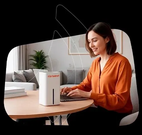 Internet FWA 5G Brisanet — aparelho em comodato